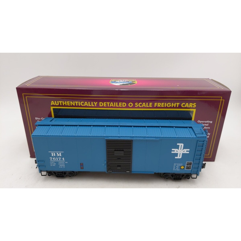MTH 20-99393 O Boston & Maine Premier 40 AAR Box Car EX/Box