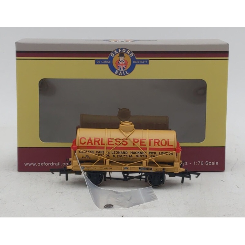 Oxford Rail OR76TK2002 OO Gauge Carless Naptha 12 Ton Tank Wagon #10 LN/Box