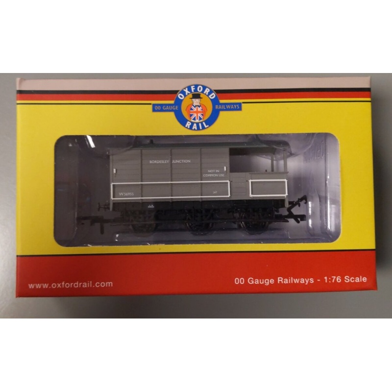 Oxford Rail OR76TOA003 OO British Rail Bordesley Junction 6 Wheel Wagon #56955 LN/Box