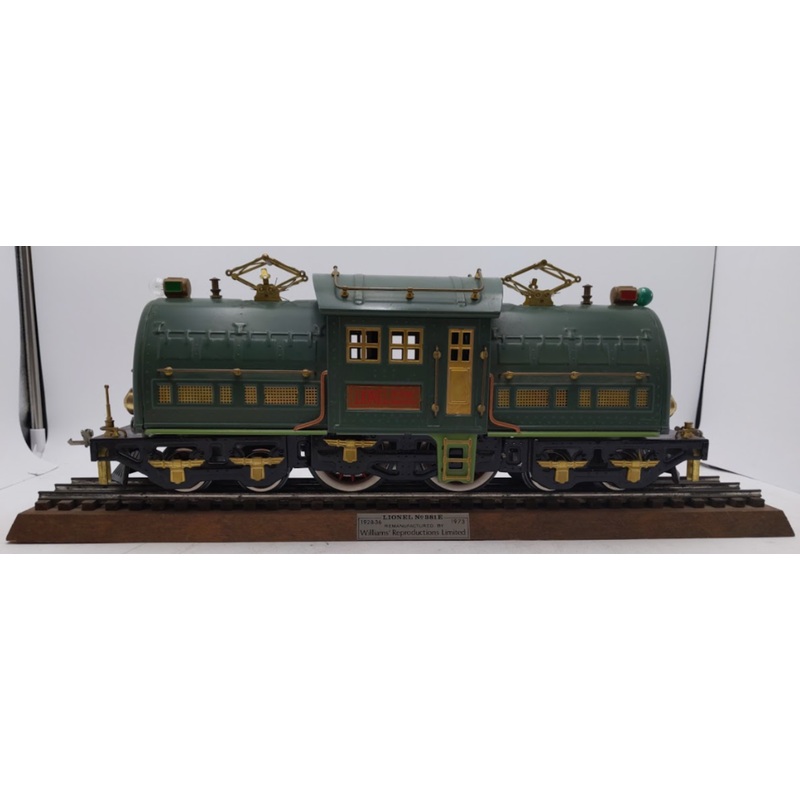 Williams 381E Standard Gauge 4-4-4 Bipolar Electric Locomotive VG