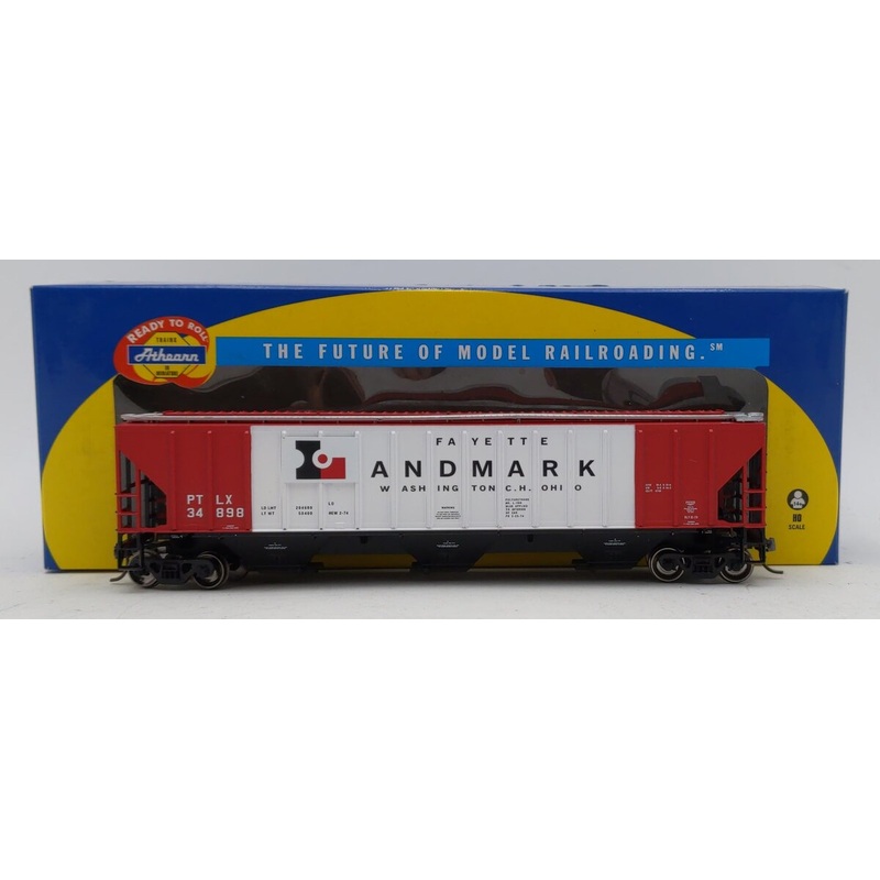 Athearn 72383 HO PTLX Landmark PS 4740 Covered Hopper #34898 EX/Box
