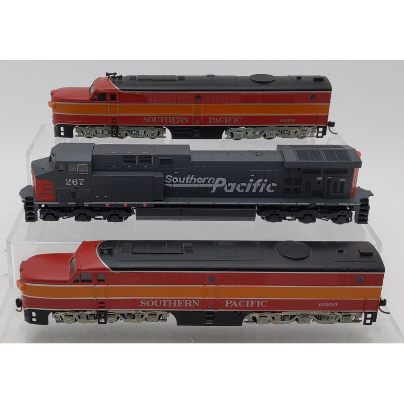Athearn Assorted HO Southern Pacific Diesel Locomotives [3] VG