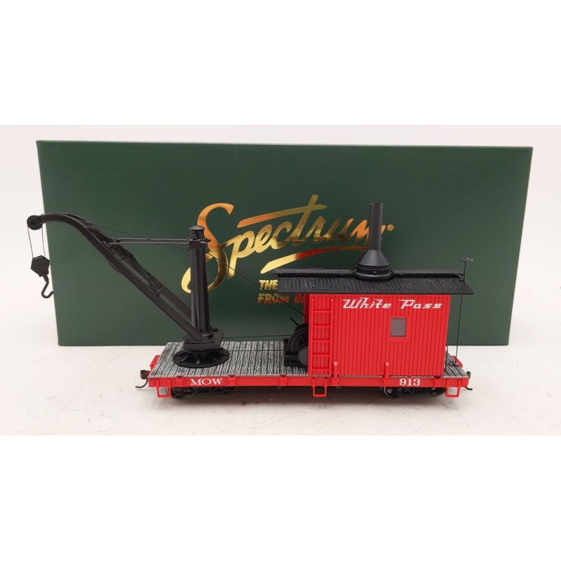 Bachmann 26905 On30 White Pass and Yukon Derrick Car (Custom) EX/Box