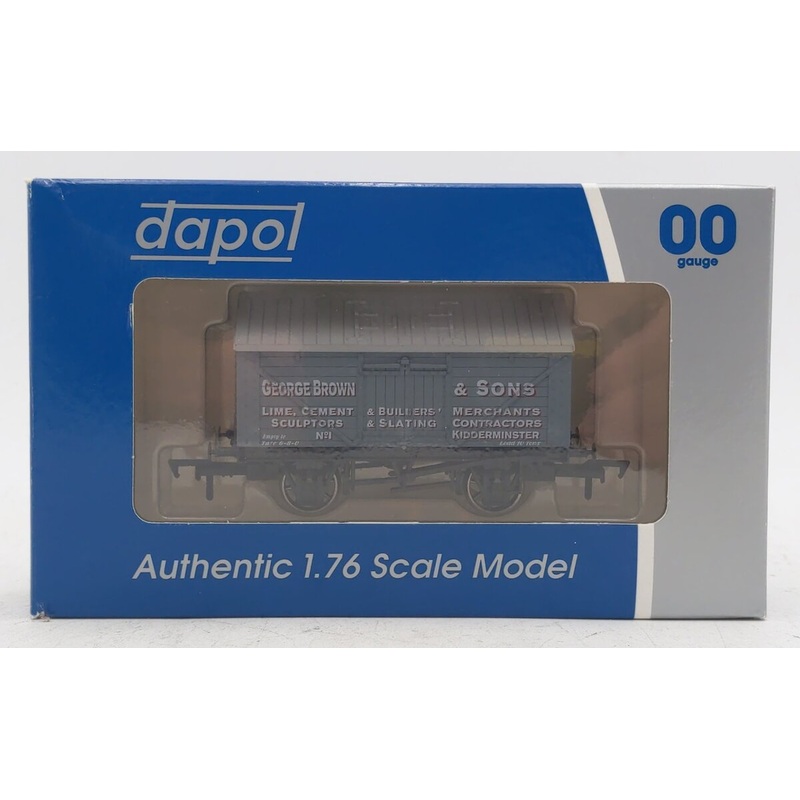 Dapol 4F-017-009 OO Scale George Brown Lime Wagon LN/Box
