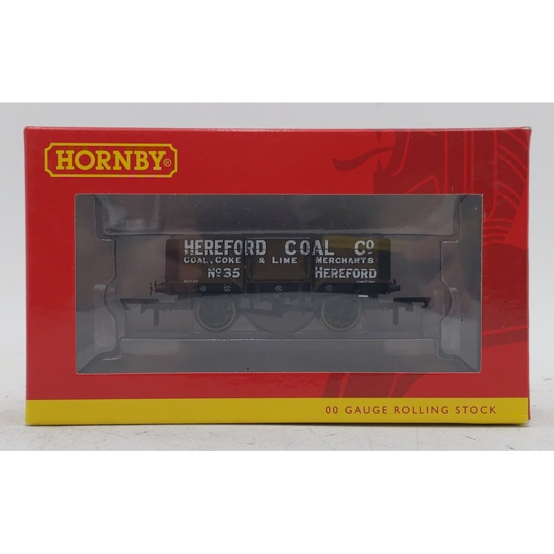Hornby R6901 OO ‘Hereford Coal Company’ 5 Plank Wagon Era 2 #35 EX/Box
