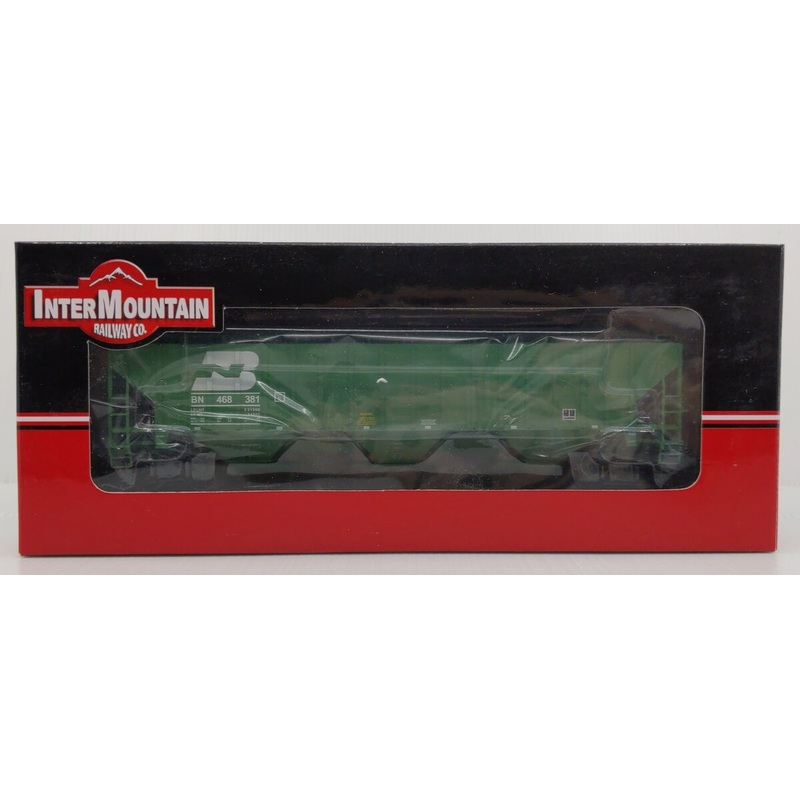 InterMountain 45334-40 HO Burlington Northern 3-Bay Rib Sided Hopper #468381 LN/Box