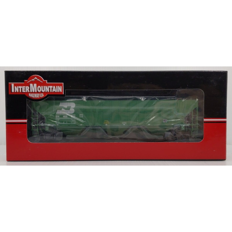 InterMountain 45334-41 HO Burlington Northern 3-Bay Rib Sided Hopper #468622 LN/Box