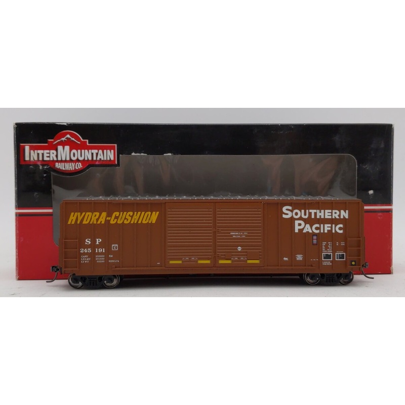 InterMountain 48301-12 HO Southern Pacific Yellow Hydra-Cushion Car #245191 EX/Box