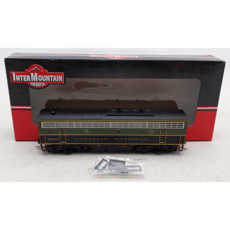 InterMountain 49587s-05 HO Canadian National F9B Locomotive W/Sound #6601 EX/Box