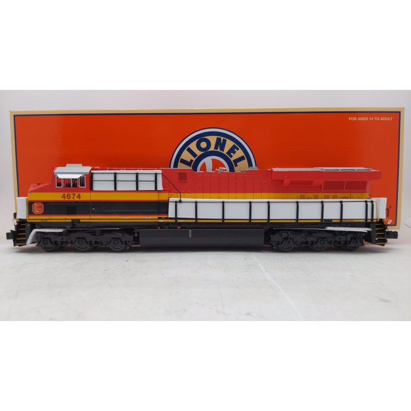 Lionel 2333481 O Kansas City Southern ES44AC Diesel Locomotive #4674 EX/Box