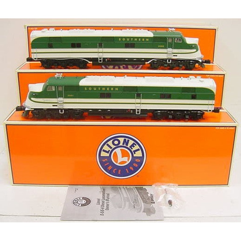 Lionel 6-14544 O Southern E-6 AA O Gauge Diesel Train Set – 3 Rail EX/Box