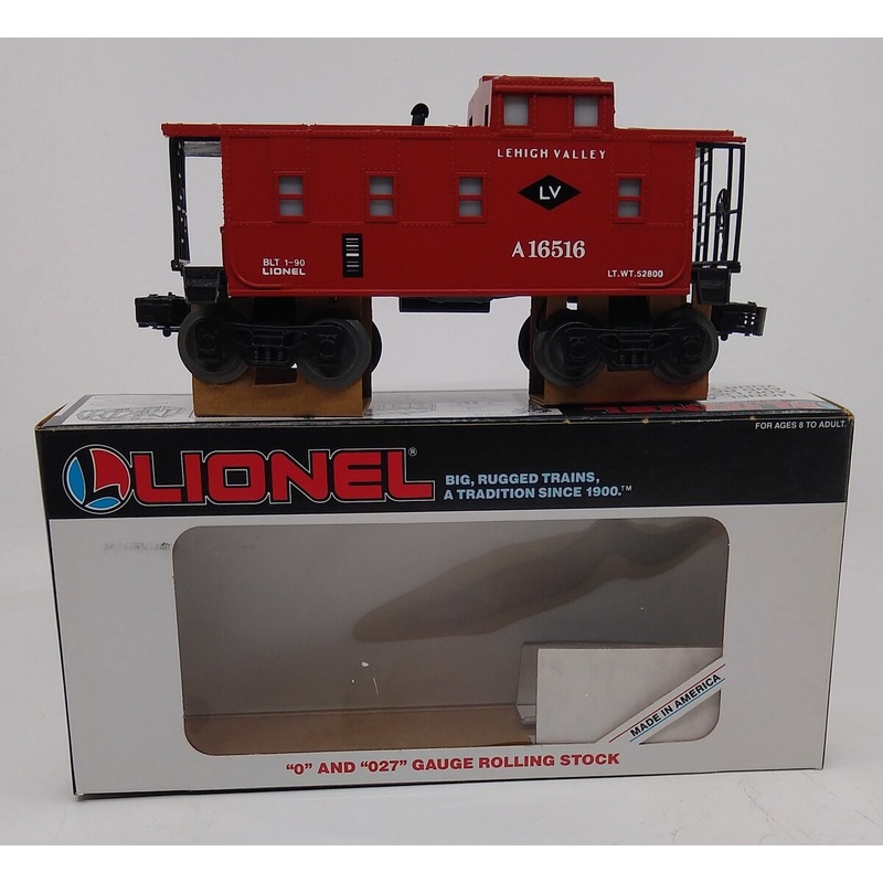 Lionel 6-16516 O Gauge Lehigh Valley Lighted Caboose #A16516 LN/Box