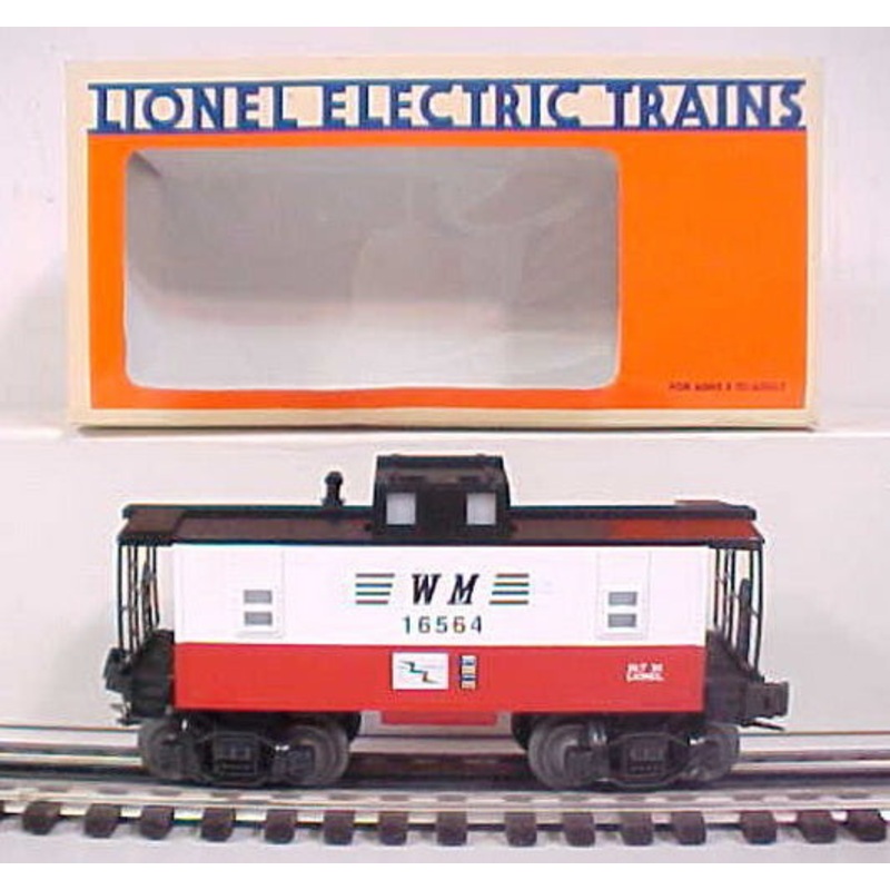Lionel 6-16564 Western Maryland Square Window Caboose LN/Box