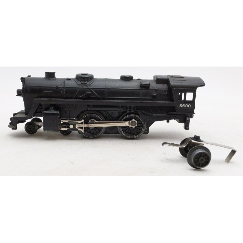 Lionel O Gauge Black 4-4-2 Steam Locomotive #8600 VG