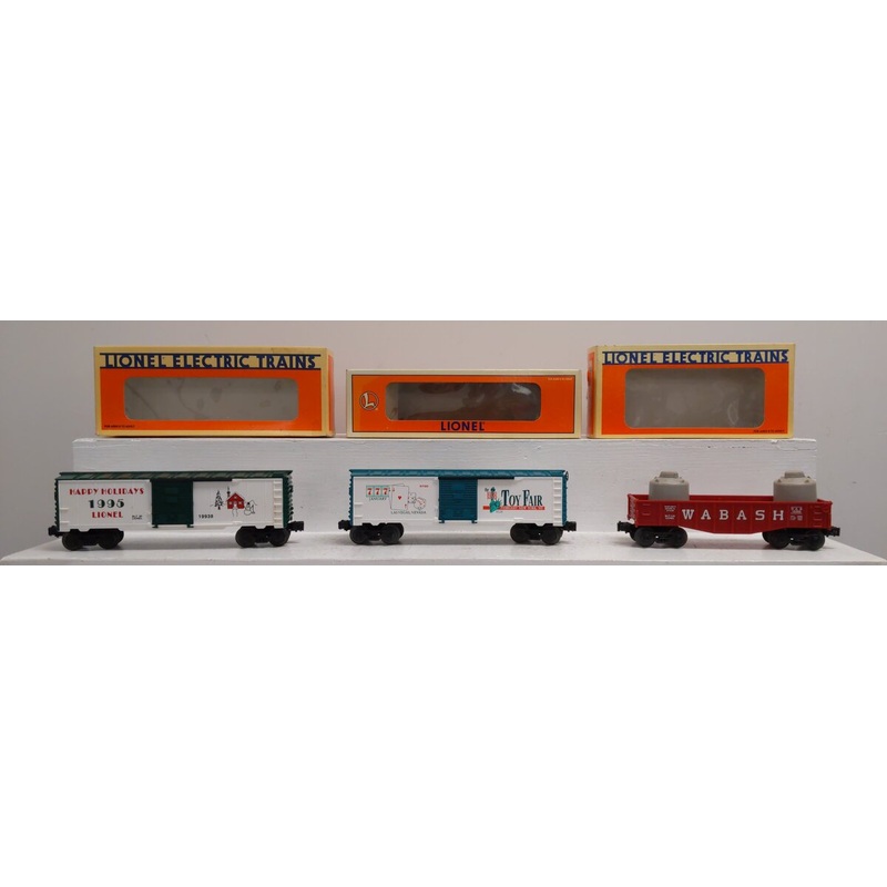 Lionel O Scale Assorted Freight Cars- #16392, #19938, #9700 [3] EX/Box