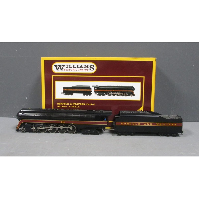 Williams 6601 O Brass Norfolk & Western 4-8-4 Steam Locomotive & Tender – 2 Rail LN/Box
