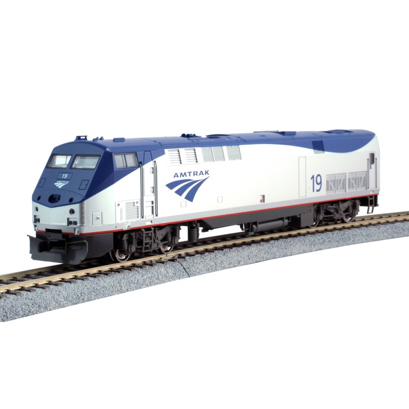 Kato 37-6117-LS HO Amtrak Phase V Late GE P42 Genesis Diesel Loco w/Sound #17