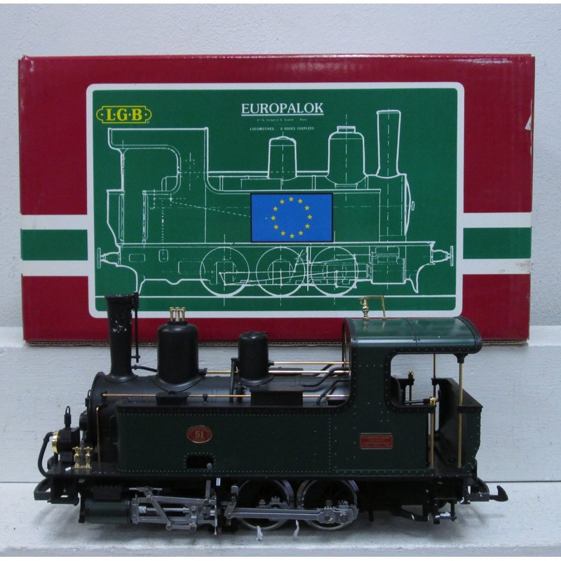 LGB 2078 G Scale 0-6-0 Steam Locomotive EX/Box