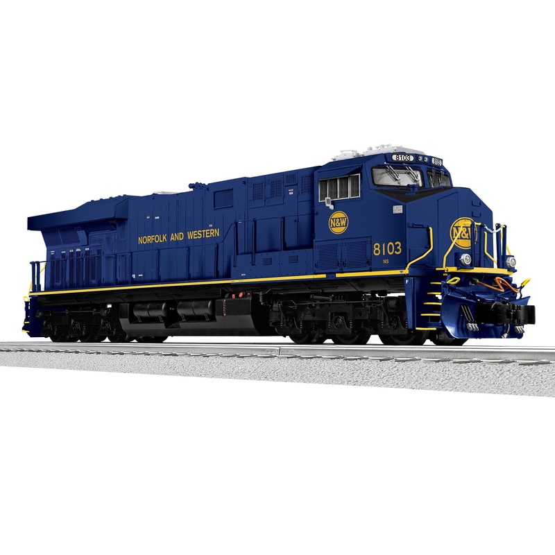 Lionel 2433509 O N&W Heritage Non-Powered ES44 Diesel Locomotive #8103