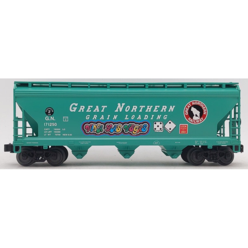 Lionel 6-171250 O Gauge Great Northern Viva Las vegas Hopper LN