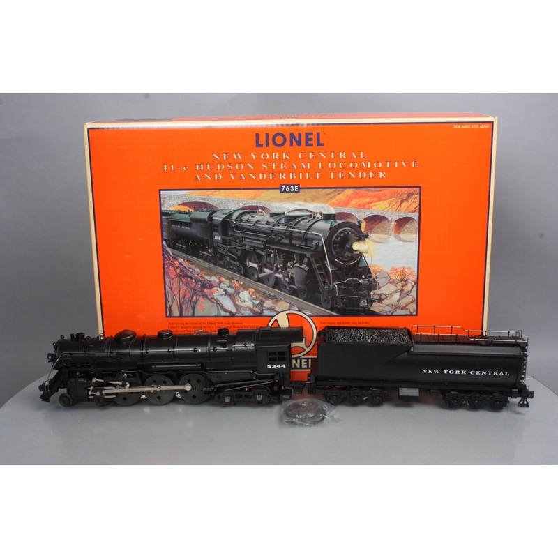 Lionel 6-18056 O NYC 763E J1e 4-6-4 Hudson Steam Locomotive & Oil Tender #5344 MT/Box