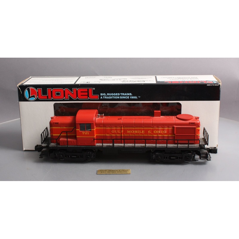 Lionel 6-18554 O Gauge Gulf Mobile & Ohio RS-3 Diesel Locomotive #721 EX/Box