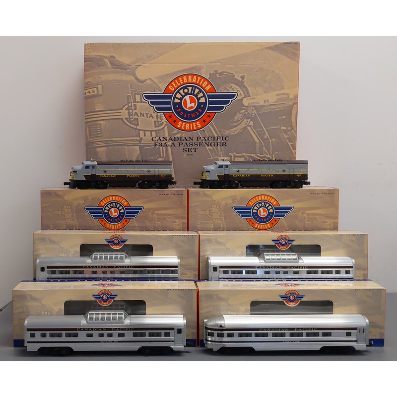 Lionel 6-21759 O Gauge Postwar Celebration Canadian Pacific Diesel Train Set EX/Box