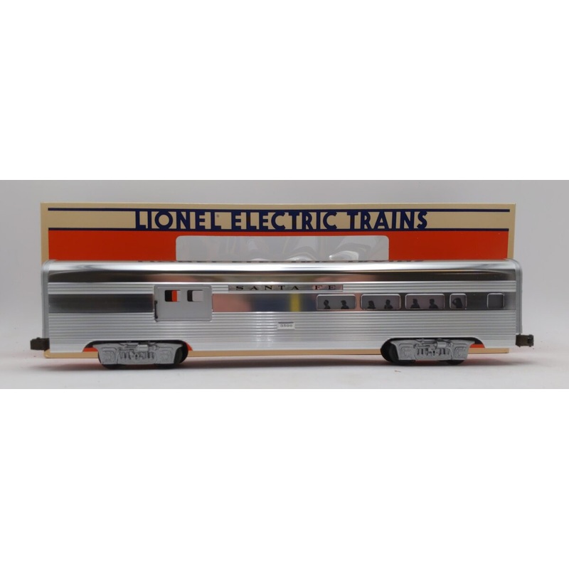 Lionel 6-19110 O Gauge Santa Fe Aluminum Combine Car #3500 NIB