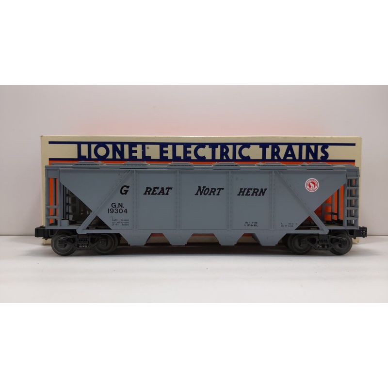 Lionel 6-19304 O Gauge Great Northern Covered Quad Hopper Car #19304 LN/Box