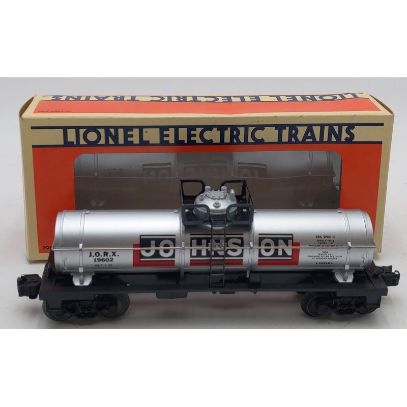 Lionel 6-19602 O Gauge Johnson Single Dome Tank Car #19602 LN/Box