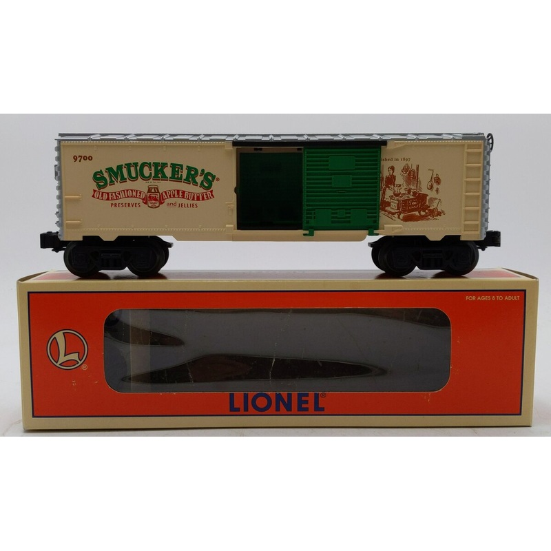 Lionel 6-26220 O Gauge Smucker’s 9700 Boxcar LN/Box