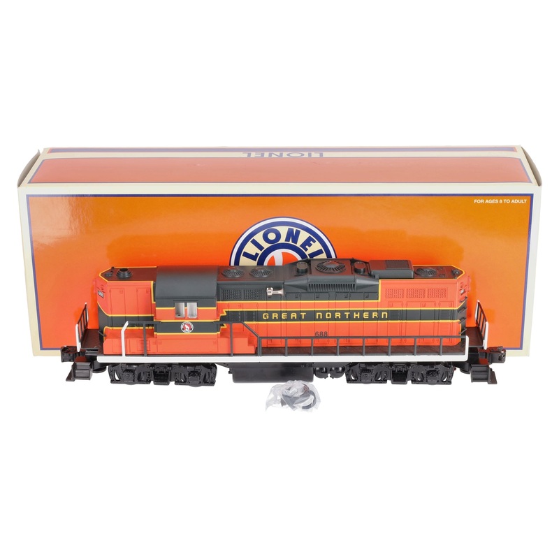 Lionel 6-28865 O Great Northern GP9 Diesel Locomotive #688 VG/Box