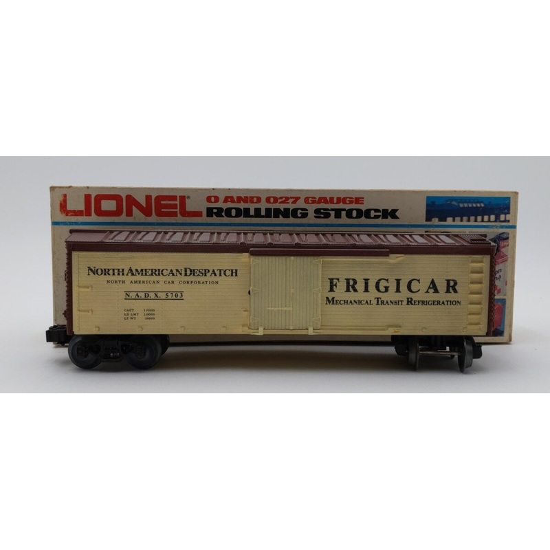 Lionel 6-5703 O Gauge North American Dispatch Refrigerator Car #5703 LN/Box