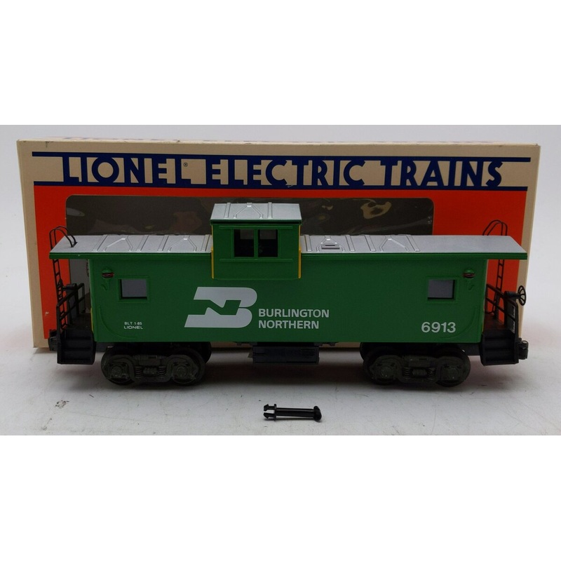 Lionel 6-6913 O Gauge Burlington Northern Extended Vision Caboose LN/Box