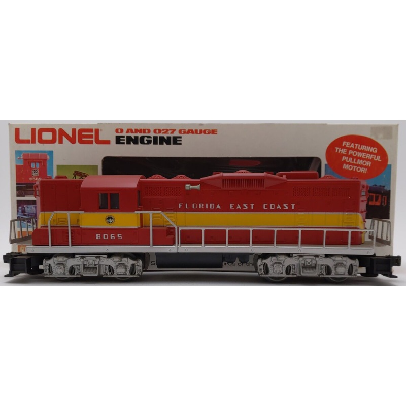 Lionel 6-8065 Florida East Coast GP-9 Non-Powered Diesel Locomotive EX/Box