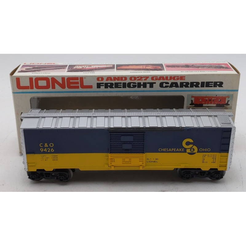 Lionel 6-9426 O Gauge Chesapeake & Ohio Boxcar LN/Box
