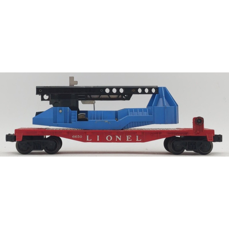 Lionel 6650 Vintage O IRBM Rocket Launcher VG