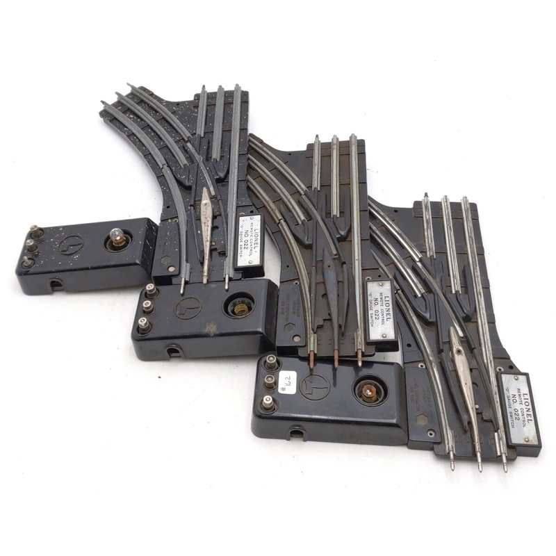 Lionel O22 Vintage Left Hand Remote Control Track Switches [3]