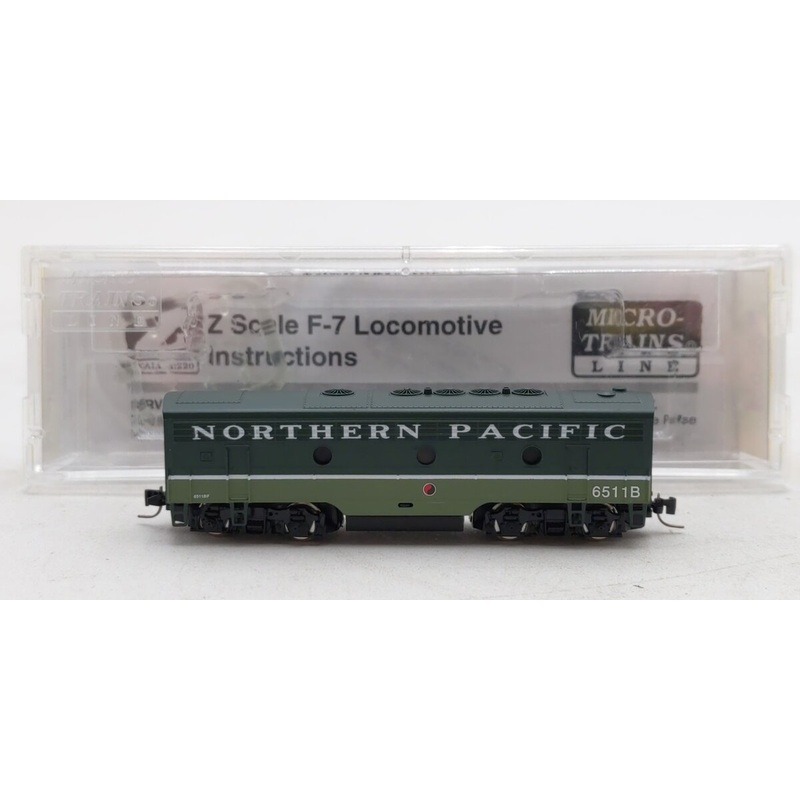 Micro-Trains 98002351 Z Northern Pacific EMD F7B – Standard DC #6511B LN/Box