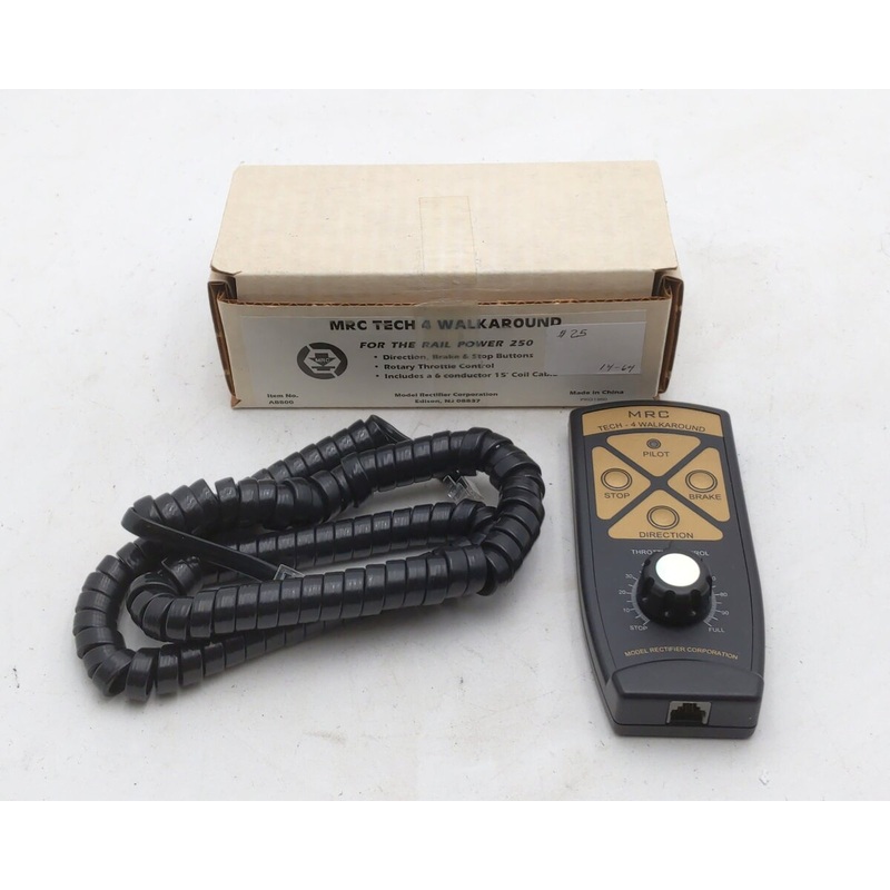 MRC AB800 O Tech 4 Walkaround Controller for a Railpower 250 Transformer LN/Box