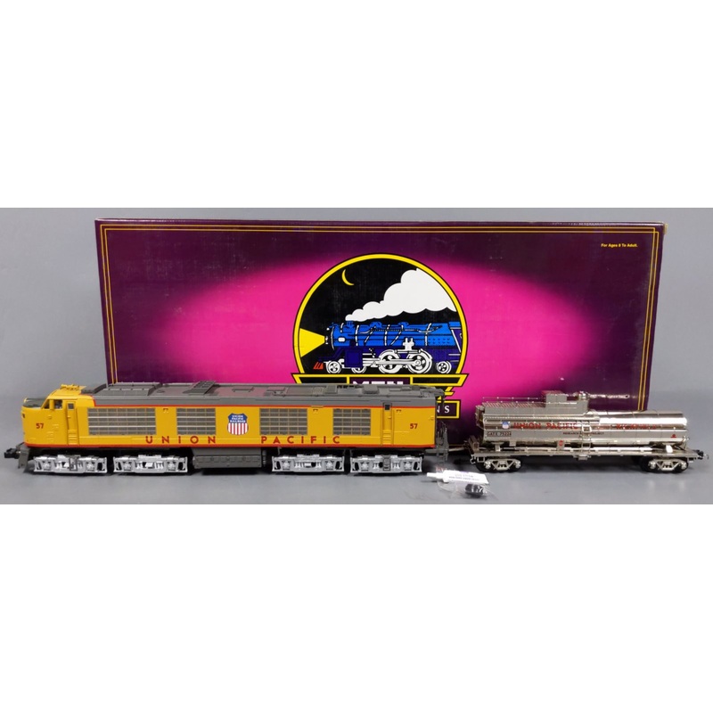 MTH 20-2261-1 O Union Pacific Propane Turbine Engine Set w/PS2 #57 NIB