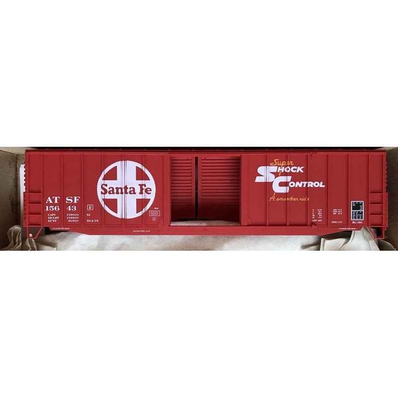 Accurail 5601.1 HO Scale Santa Fe 50 Ext. Post Box Car Kit