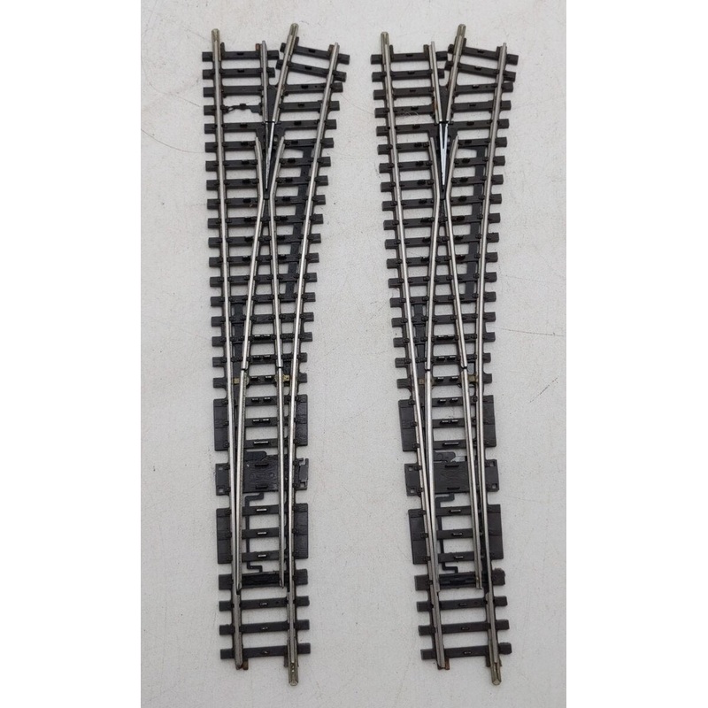 Marklin 2271R HO 14 K Track Right Hand Switch Turnouts (2) EX