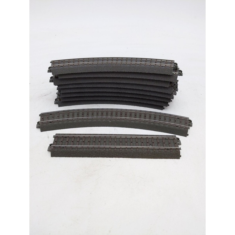 Marklin HO Scale C-Track Assorted Curved & Straight Sections [10] EX