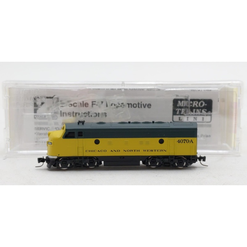 Micro-Trains 98001381 Z Chicago & North Western EMD F7A – Standard DC #4070-A LN/Box