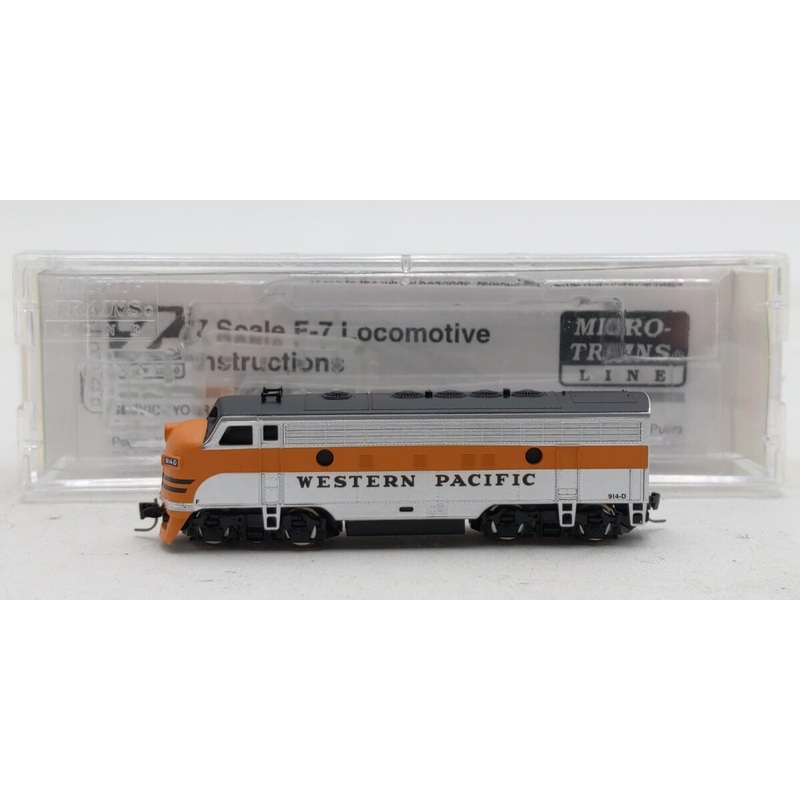 Micro-Trains 98001421 Z WP F7A Unit Powered Diesel Locomotive #921-D LN/Box