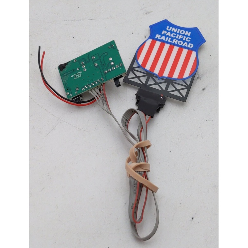 Miller Engineering 44-1802 O/HO Scale Union Pacific Railroad Neon Sign LN