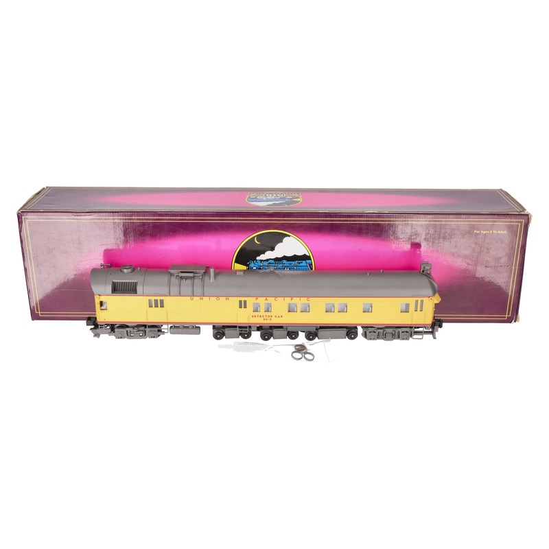 MTH 20-2242-1 O Gauge Union Pacific DC-3 Detector Car w/PS2 LN/Box