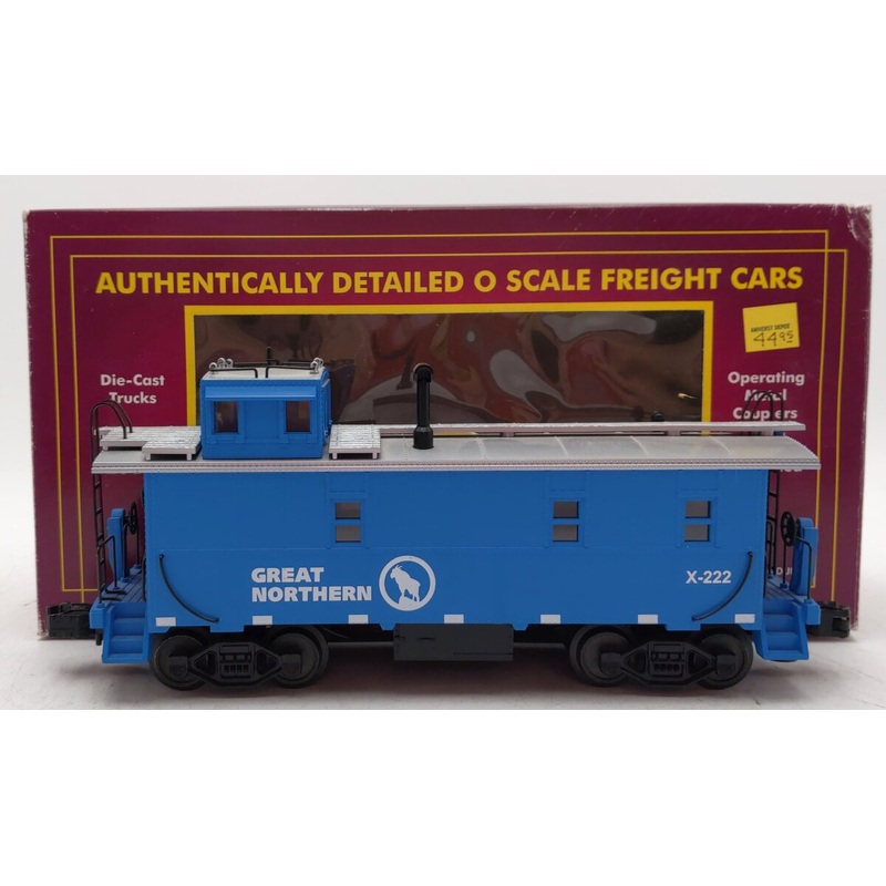 MTH 20-91016 O Gauge Great Northern Steel Caboose #X-222 EX/Box