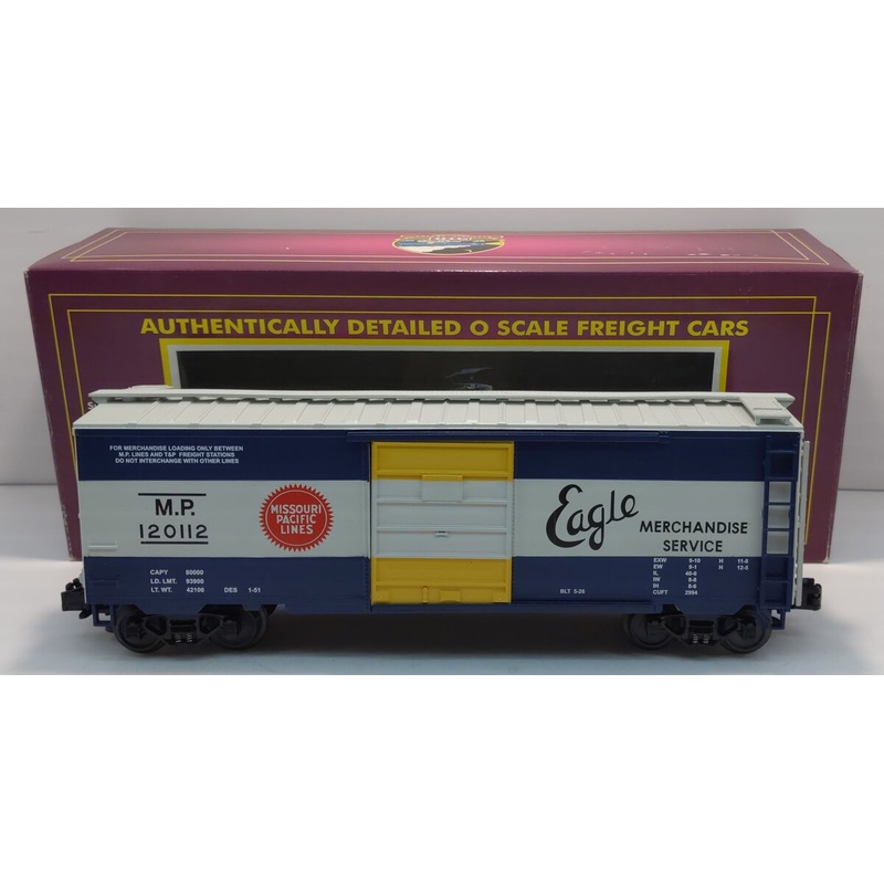 MTH 20-93008 O Gauge Missouri Pacific Boxcar #120112 EX/Box